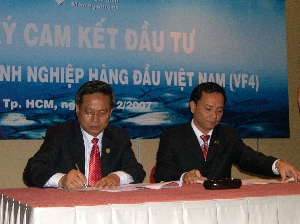 Lễ ký kết tham gia quỹ DT Vf4