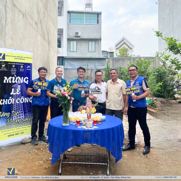 Lễ động thổ và hợp đồng dự án