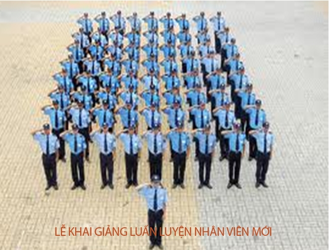 Lễ khai giảng huấn luyện nhân viên mới