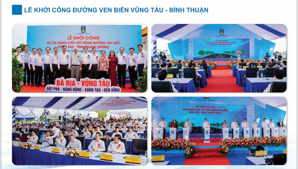 Lễ khởi công đường ven biển Vũng Tàu - Bình Thuận