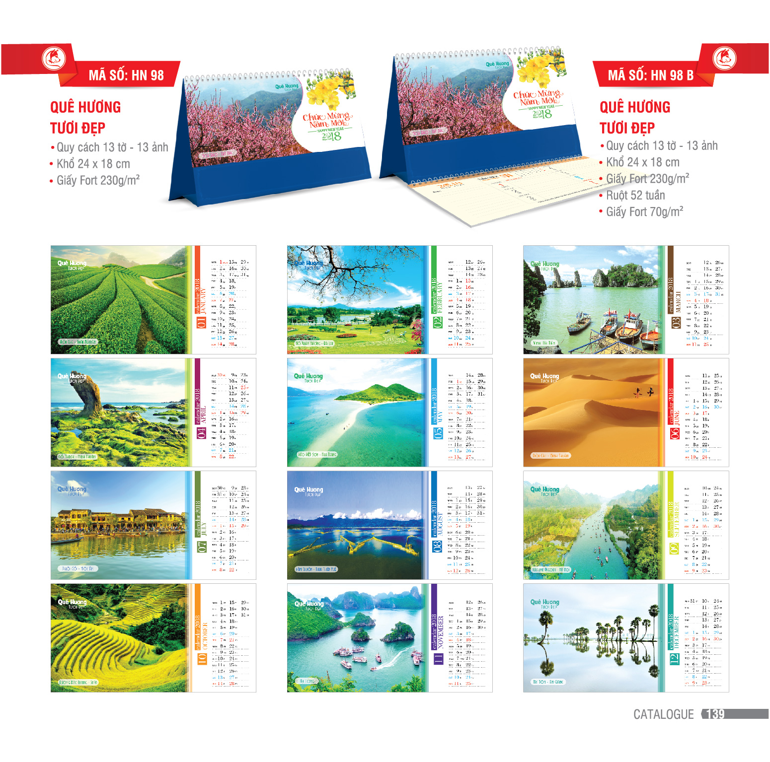 Lịch để bàn