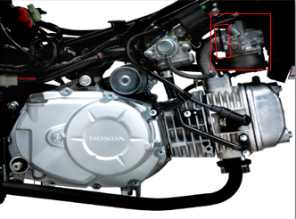 Linh kiện nhựa bộ chế hòa khí xe máy