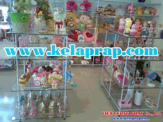 Kệ shop quà lưu niệm