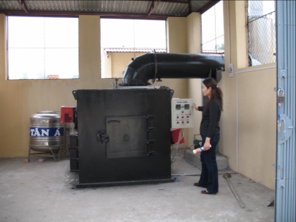 Lò đốt rác thải y tế