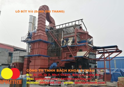Lò đốt vải