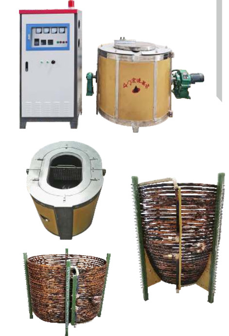 Lò nấu luyện nhôm - đồng bằng điện từ