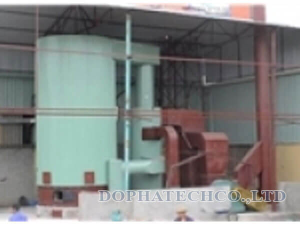 Lò tải nhiệt đốt than, củi