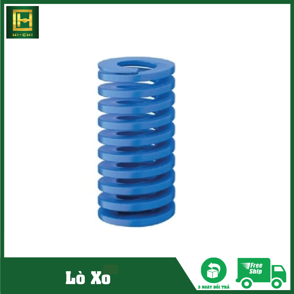 Lò xo khuôn mẫu xanh da trời