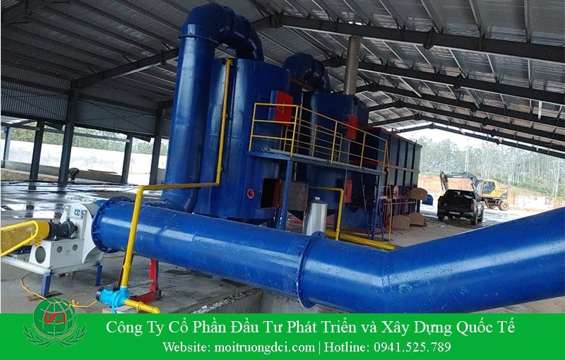 Lò đốt rác công nghiệp DCI