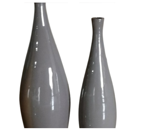 Lọ hoa tre sơn mài