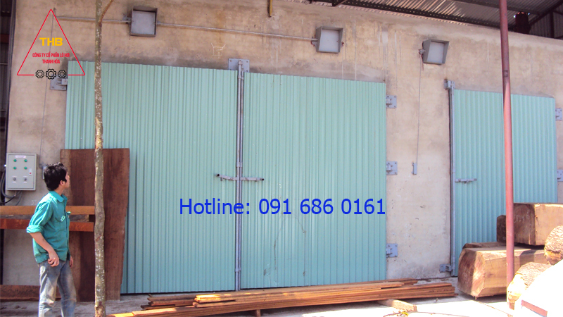 Lò hơi sấy gỗ 30 khối