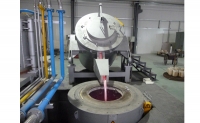 Lò nung nghiêng đổ 400kg