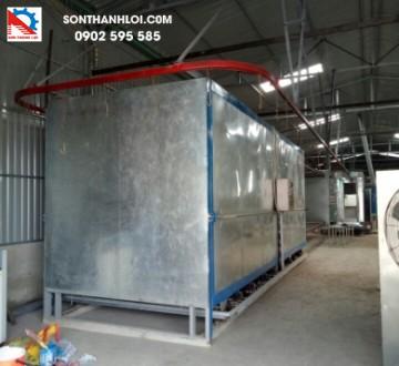 Lò sấy di chuyển 2 chiều