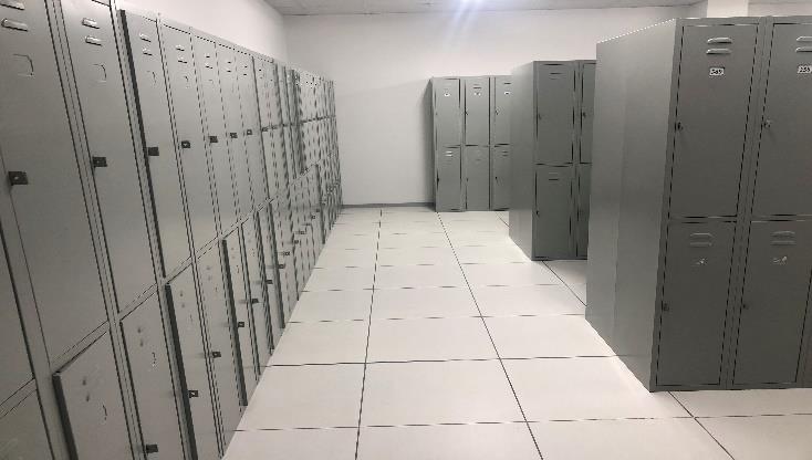 Tủ locker tại nhà máy Imexphamar