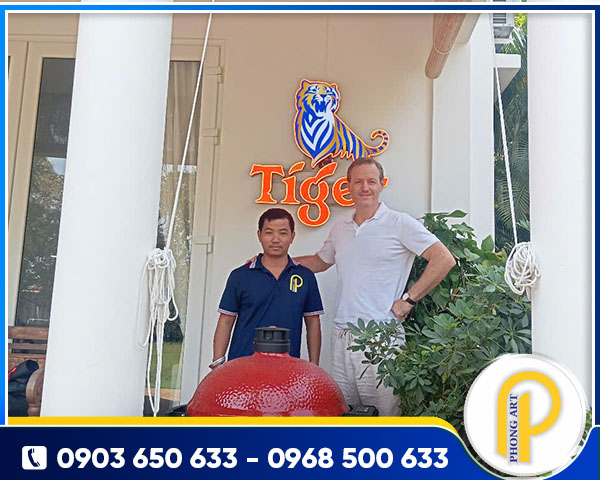 Logo bia phiên bản chống cháy