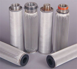 Lõi lọc inox dạng Cylinder
