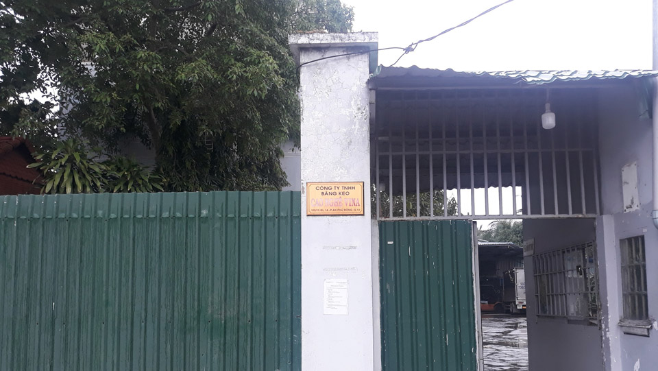 Hình ảnh nhà máy Băng Keo Cao Nghệ