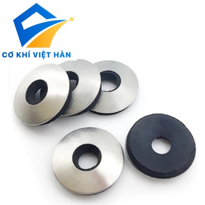 Long đen inox liền cao su