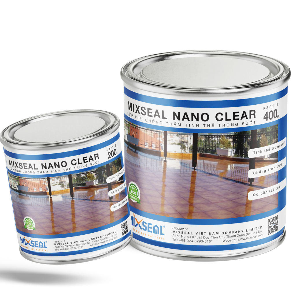 Lớp chống thấm trong suốt công nghệ nano