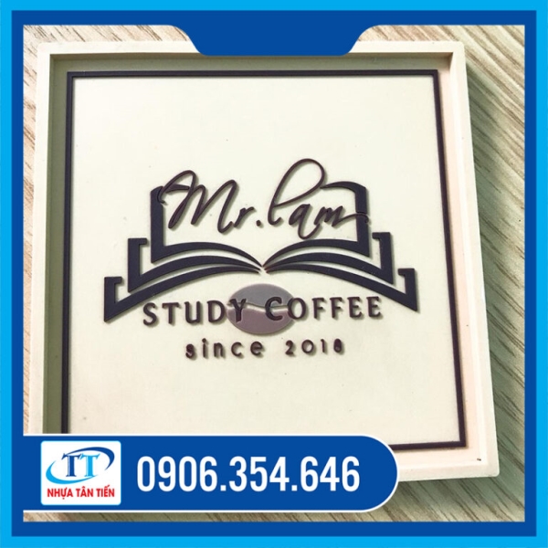 Logo lót ly cà phê