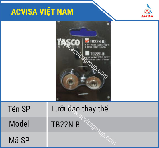 Lưỡi dao thay thế Tasco