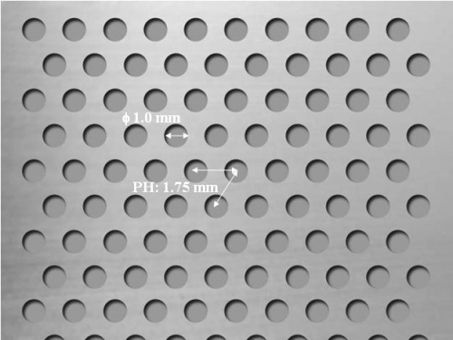 Lưới inox đột lỗ tròn
