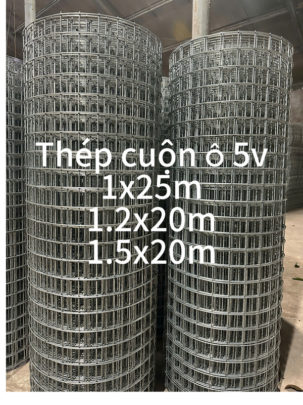 Lưới thép cuộn mạ kẽm
