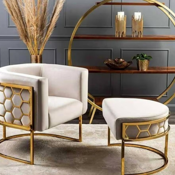 Mạ PVD Ghế, Kệ Trang Trí