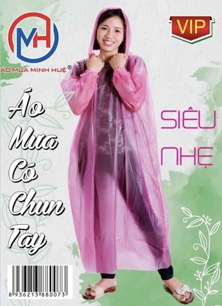 Áo mưa mặc 1 lần