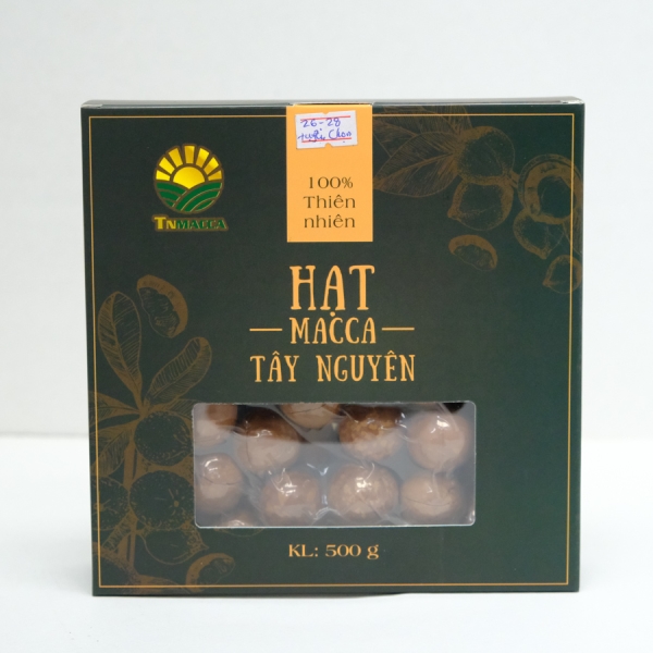 Macca sấy nứt hộp 500g-1kg