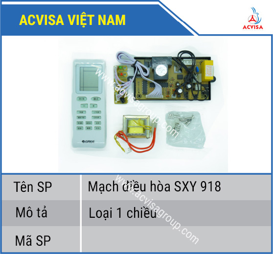 Mạch điều hòa SXY 918