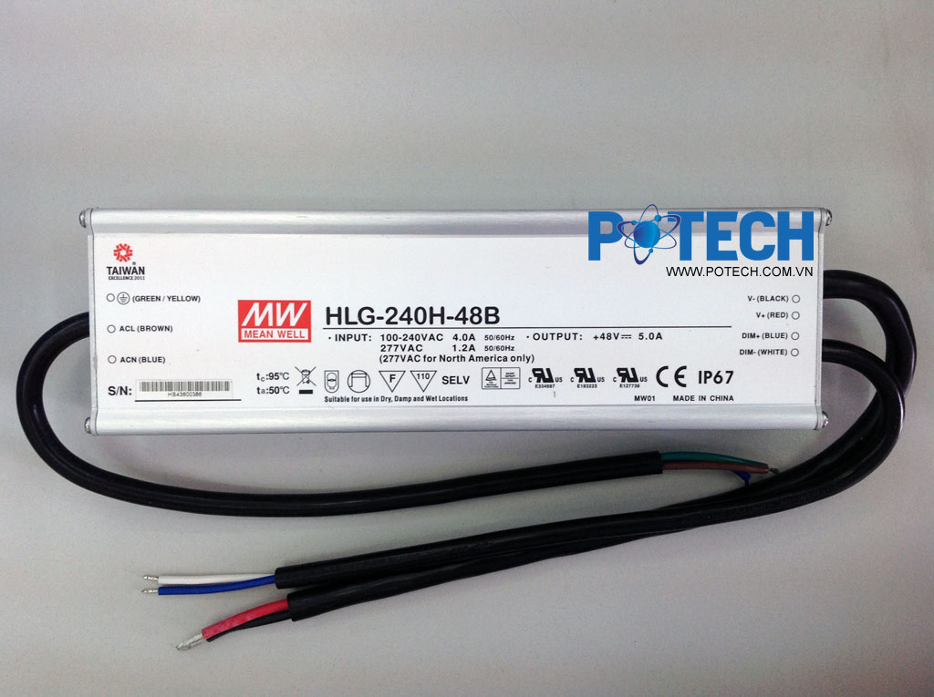 Mạch điều khiển Led MW 240W
