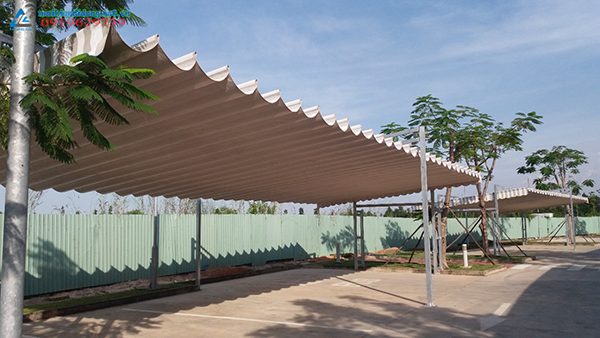 Mái xếp cho công ty may mặc Bình Dương