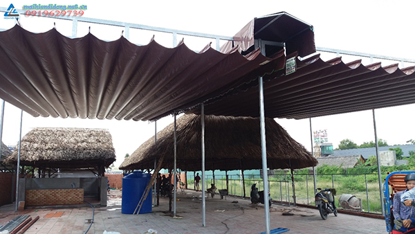 Mái xếp cho quán Hương Đồng tại Bình Dương