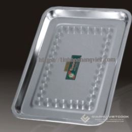 Mâm inox chữ nhật Thaphafac