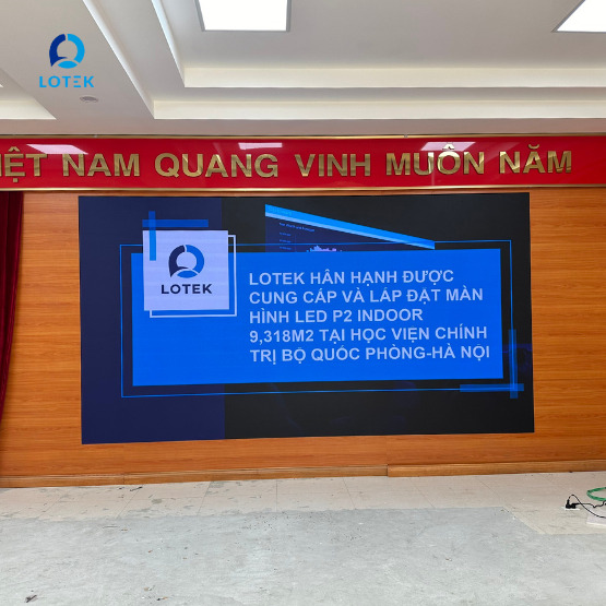 Màn hình Led P2 trong nhà
