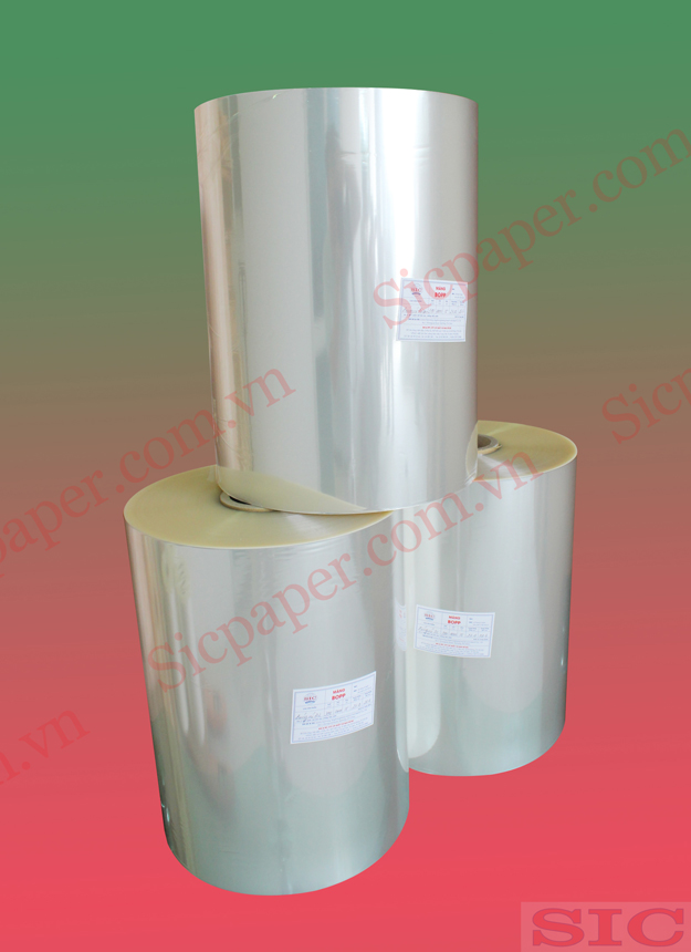 Màng BOPP bóng nước 13 mic