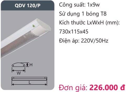 Máng đèn Duhal