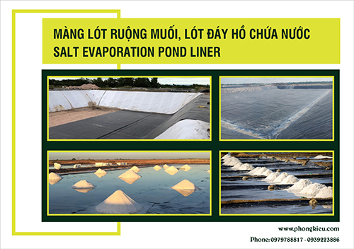 Màng lót ruộng muối