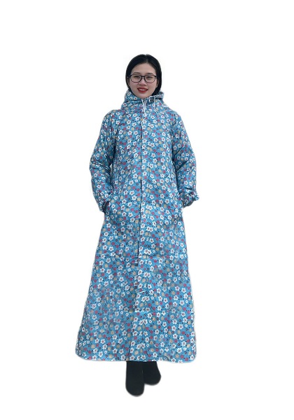 Áo mưa măng tô nữ