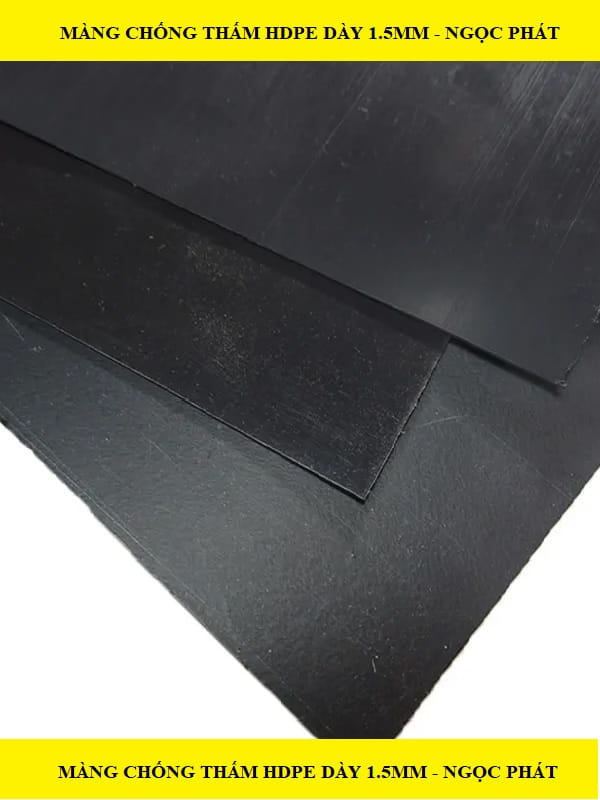 Máng chống thấm HDPE dày 1.5mm