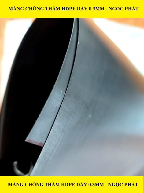 Máng chống thấm HDPE dày 0.3mm