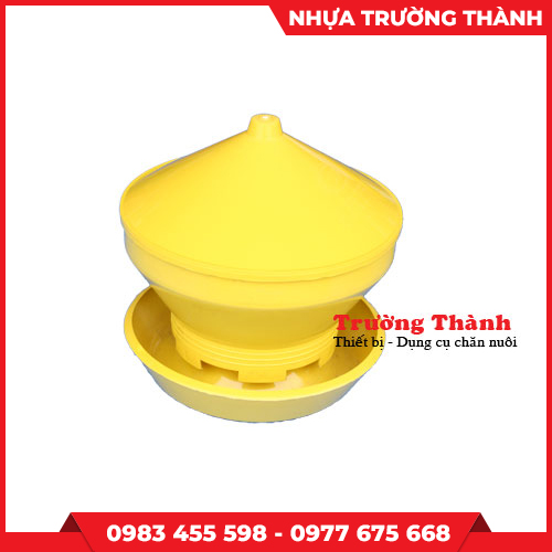 Máng tập ăn cho gà