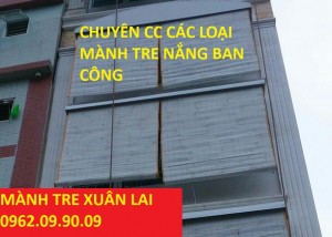 Mành tre ban công