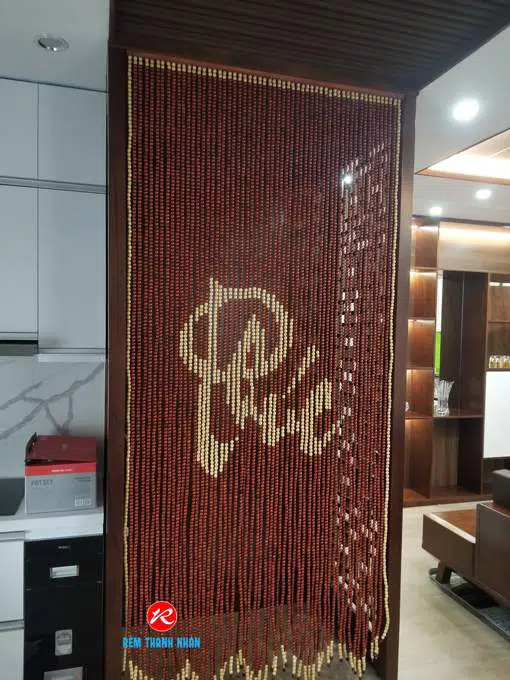 Mành che bàn thờ mẫu chữ Phúc