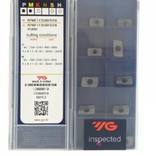 Mảnh dao YG Apmt113508pdtr R0.8