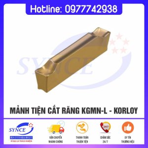 Mảnh Tiện KGMN-L Korloy – Mảnh Tiện Cắt Rãnh