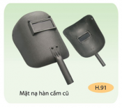Mặt nạ hàn cầm cũ