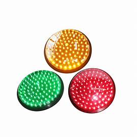 Mặt đèn giao thông kính trong suốt 200mm