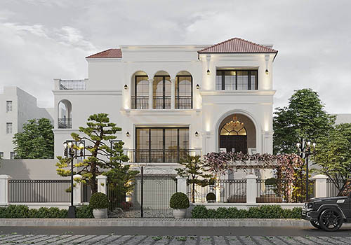 Biệt thự tân cổ điển Pháp